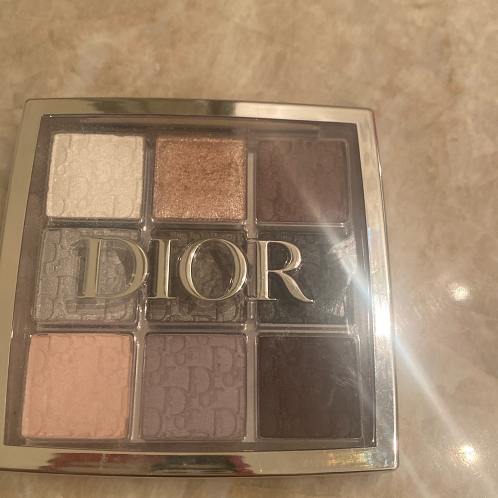 Limited edition Dior backstage eye palette color 011 silver essentials
